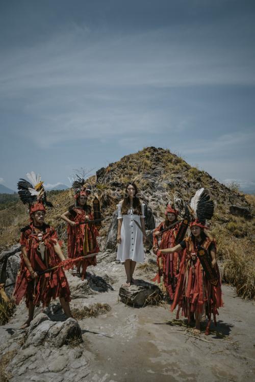 Kabasaran Dance at Pulisan Hill, Likupang, North Sulawesi